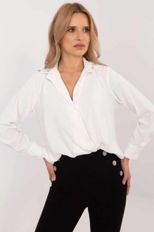 Cămaşă cu mânecă lungă model 203401 Italy Moda