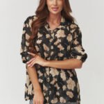 Cămaşă cu mânecă lungă model 219729 Makadamia 1 1098604