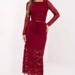 Fustă din dantelă model 220326 Italy Moda 1 1100406