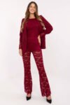 Pantaloni din dantelă model 220327 Italy Moda