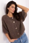 Sveter cu închidere model 220756 Italy Moda