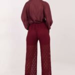 Pantaloni din dantelă model 222597 Italy Moda 3 1107698