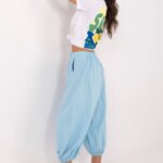 Pantaloni din catifea model 226230 Italy Moda 1 1119957