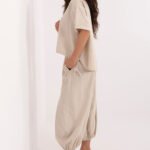 Pantaloni din catifea model 226233 Italy Moda 2 1119966