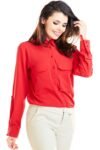 Cămaşă cu mânecă lungă model 129925 awama